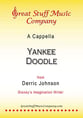 Yankee Doodle SATB choral sheet music cover
